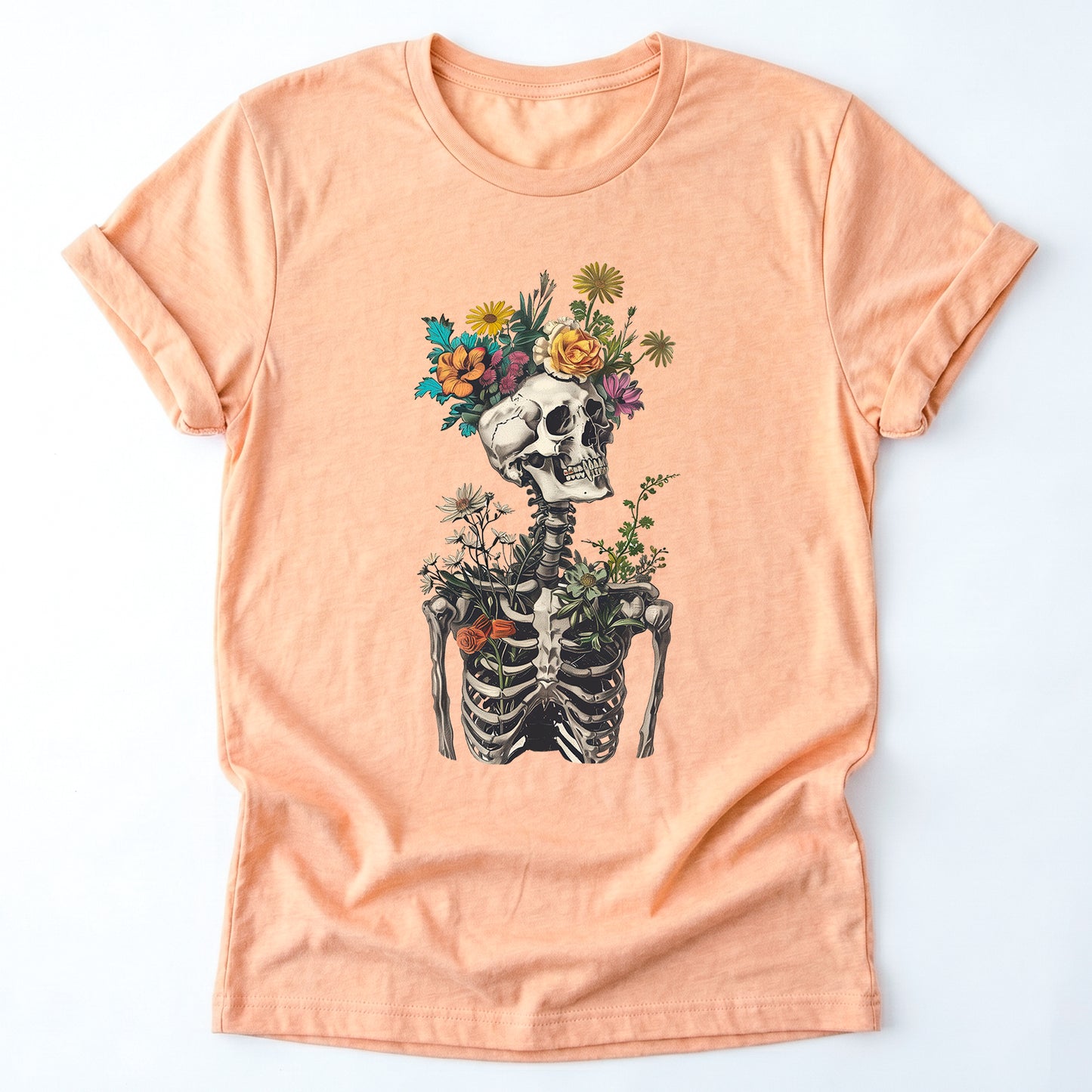 Floral Skeleton Classic T-Shirt