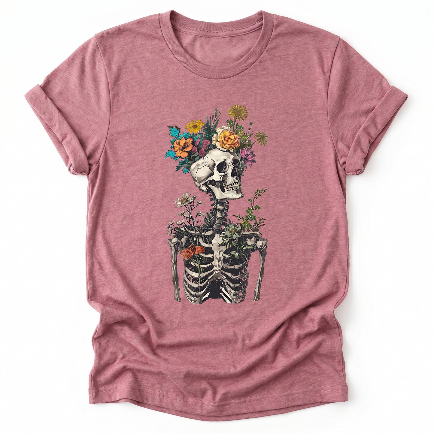 Floral Skeleton Classic T-Shirt