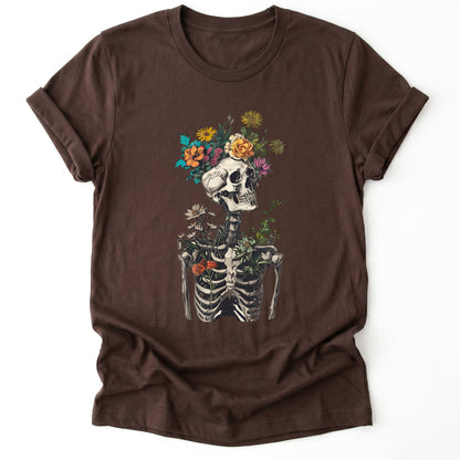 Floral Skeleton Classic T-Shirt