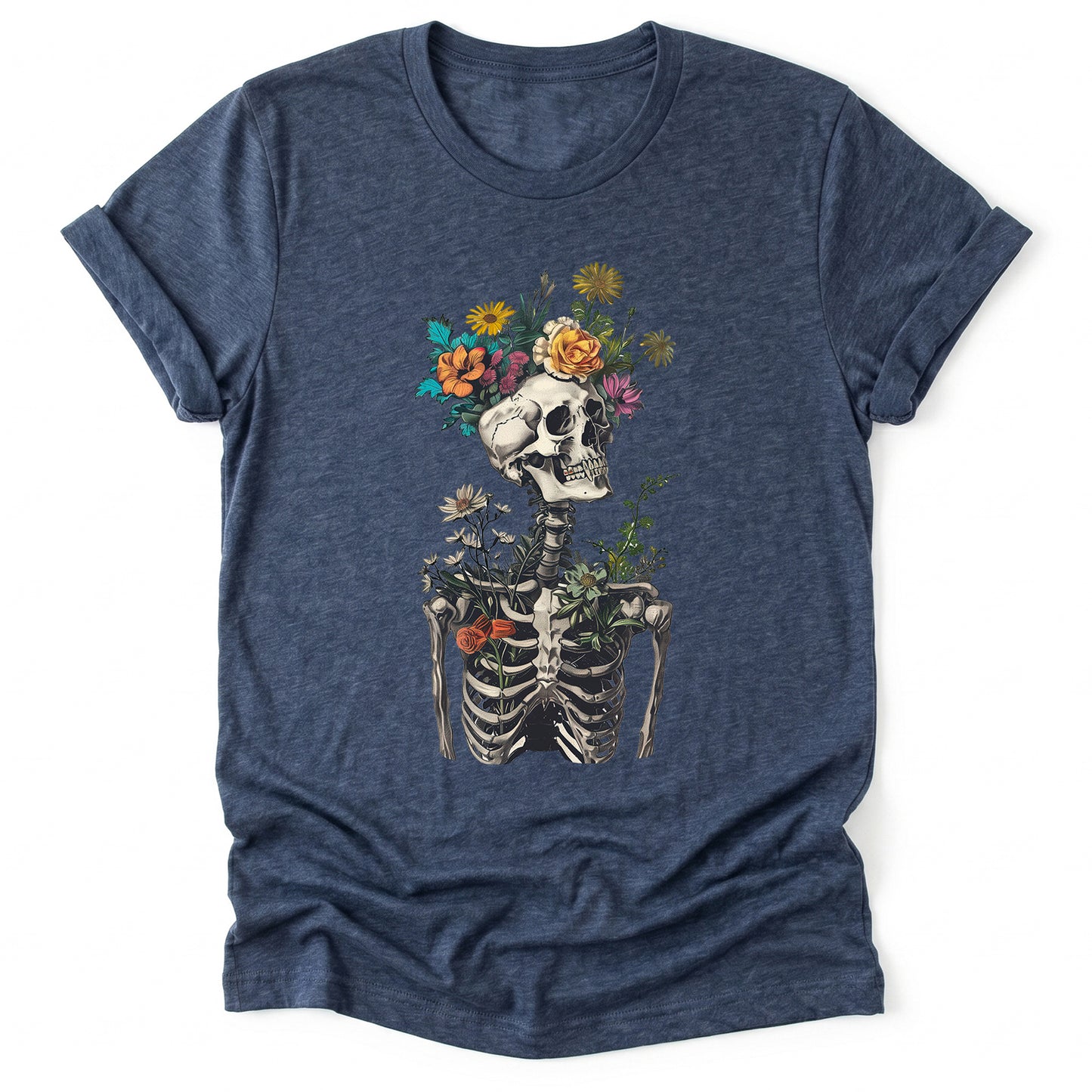 Floral Skeleton Classic T-Shirt