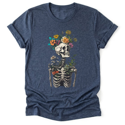 Floral Skeleton Classic T-Shirt