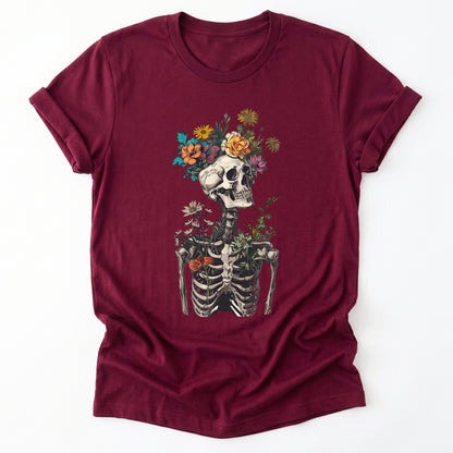 Floral Skeleton Classic T-Shirt