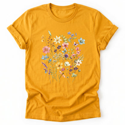 Pressed Wildflowers Classic T-Shirt