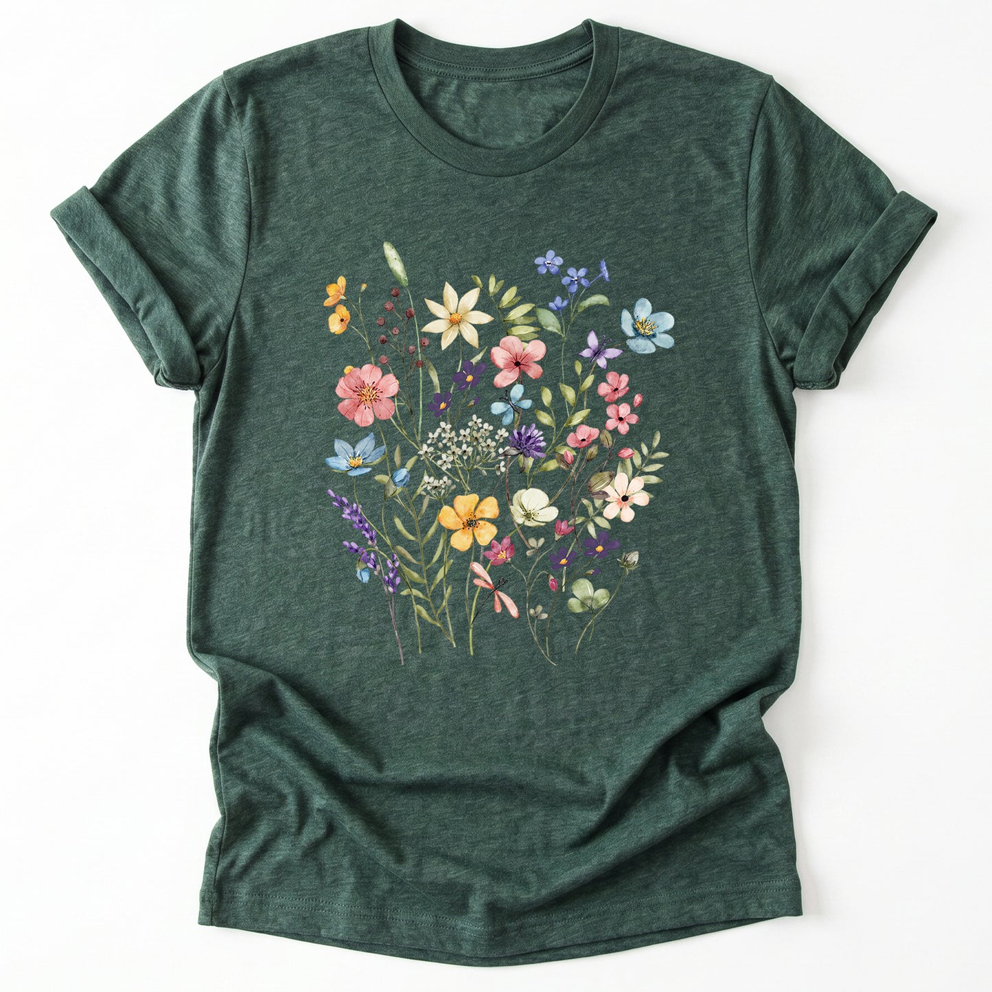 Pressed Wildflowers Classic T-Shirt