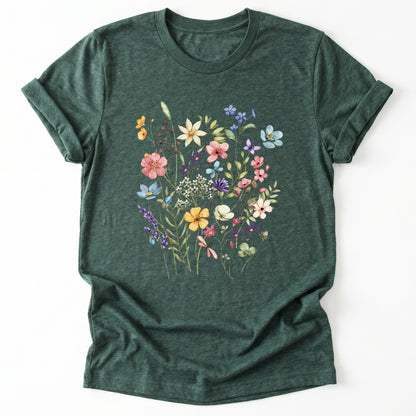 Pressed Wildflowers Classic T-Shirt