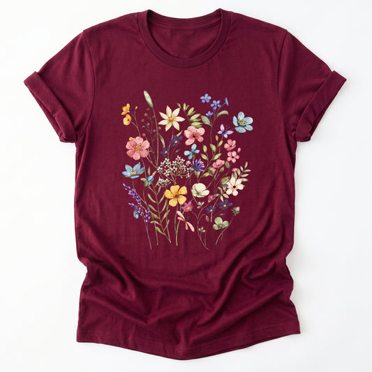 Pressed Wildflowers Classic T-Shirt