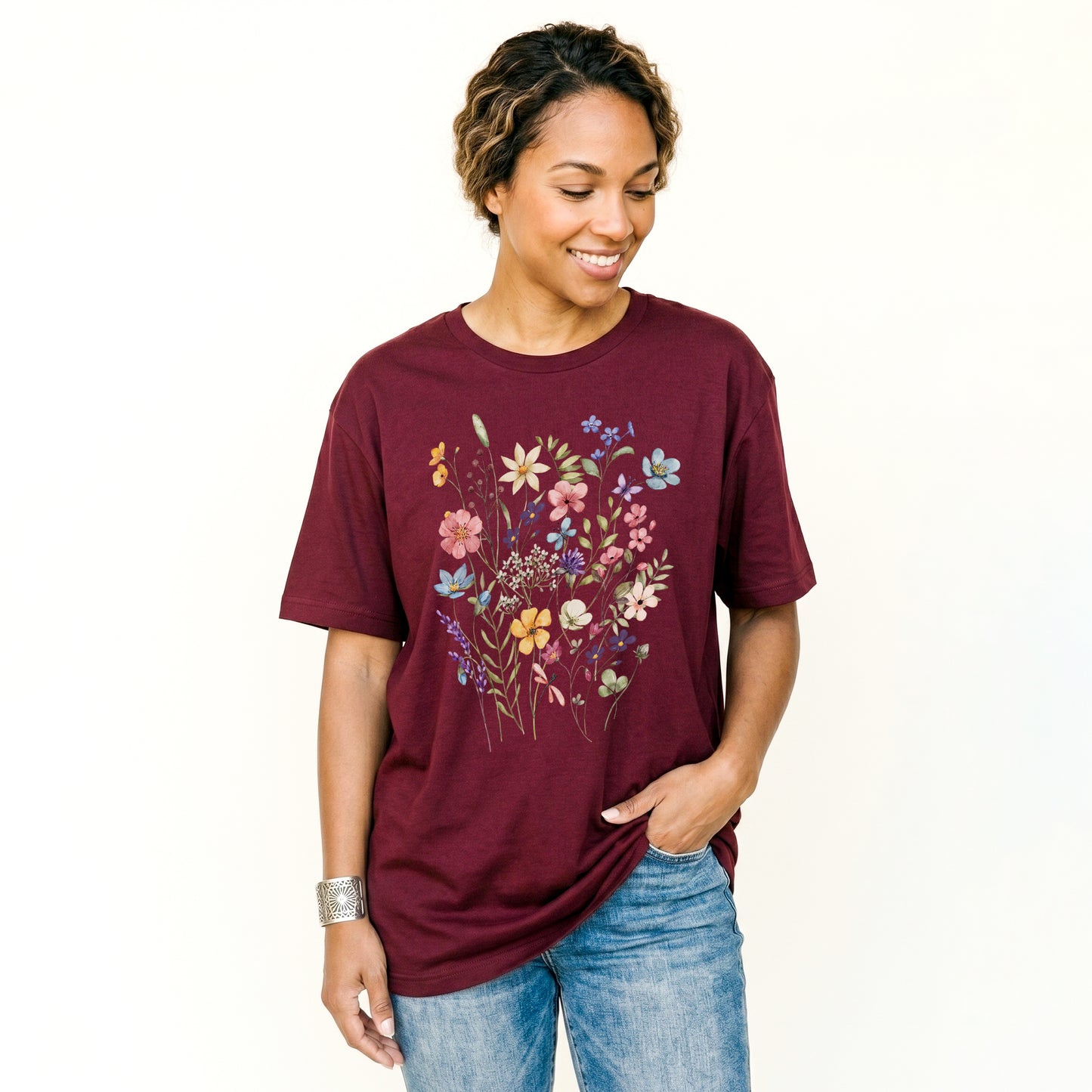 Pressed Wildflowers Classic T-Shirt