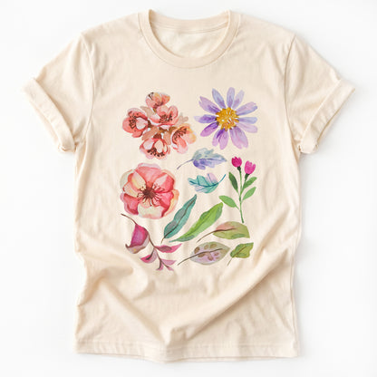 Watercolor Floral Classic T-Shirt