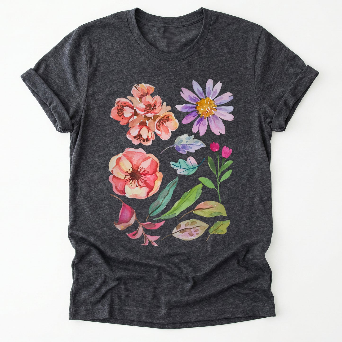 Watercolor Floral Classic T-Shirt