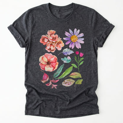 Watercolor Floral Classic T-Shirt