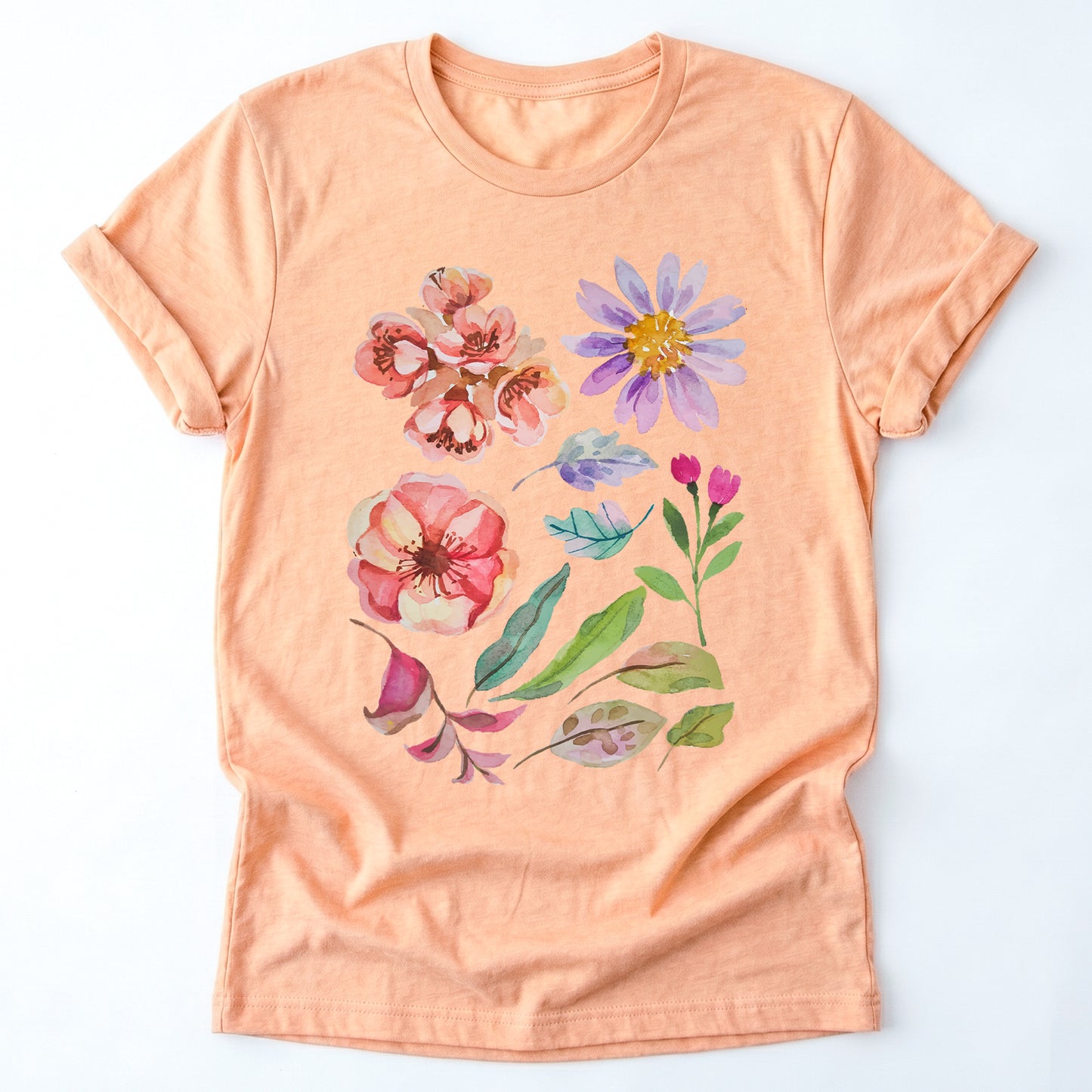 Watercolor Floral Classic T-Shirt