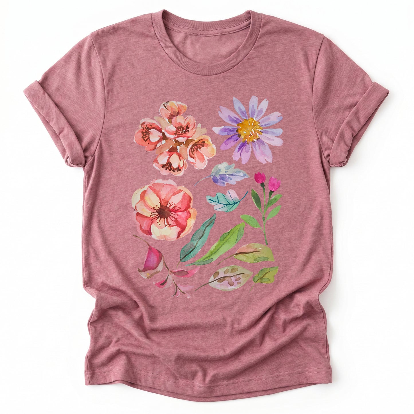 Watercolor Floral Classic T-Shirt