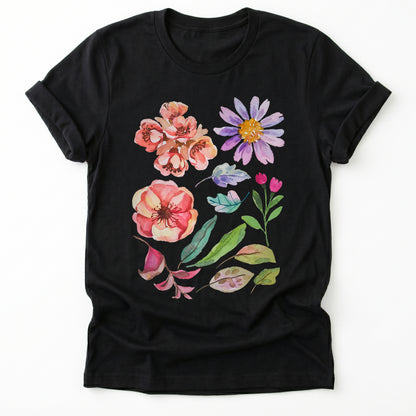 Watercolor Floral Classic T-Shirt