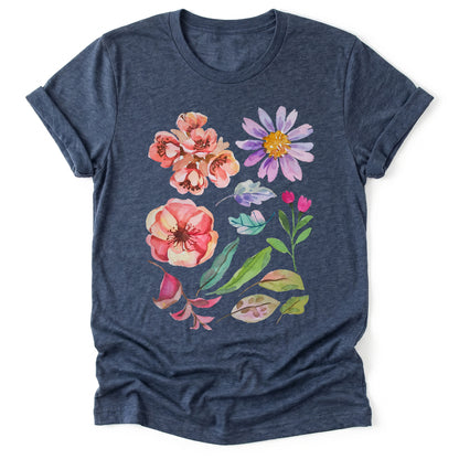 Watercolor Floral Classic T-Shirt