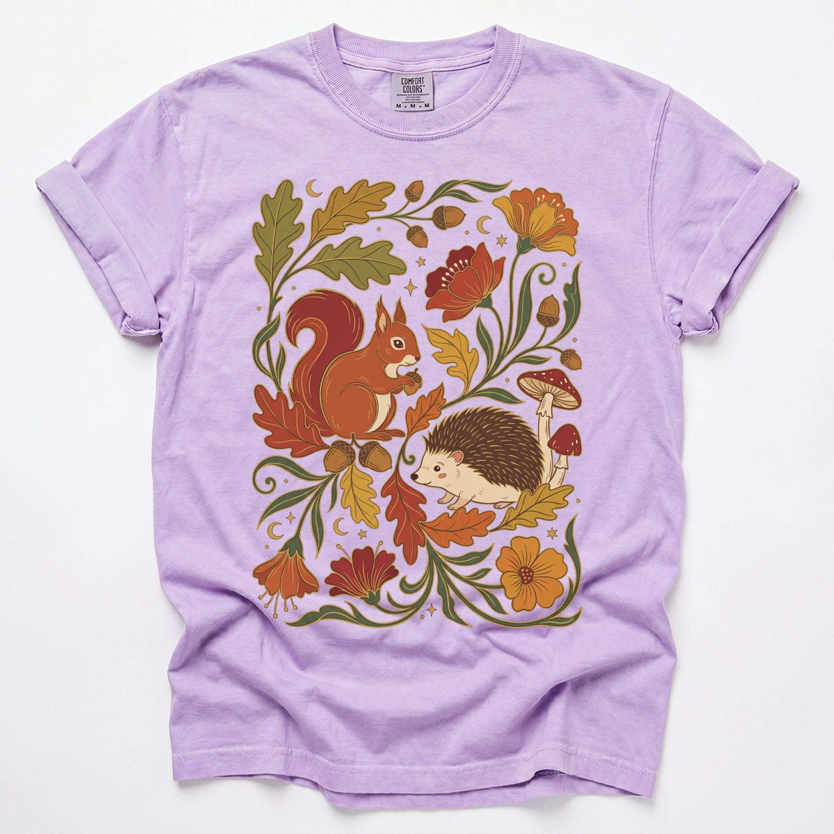 Autumn Woodland Vintage Washed T-Shirt