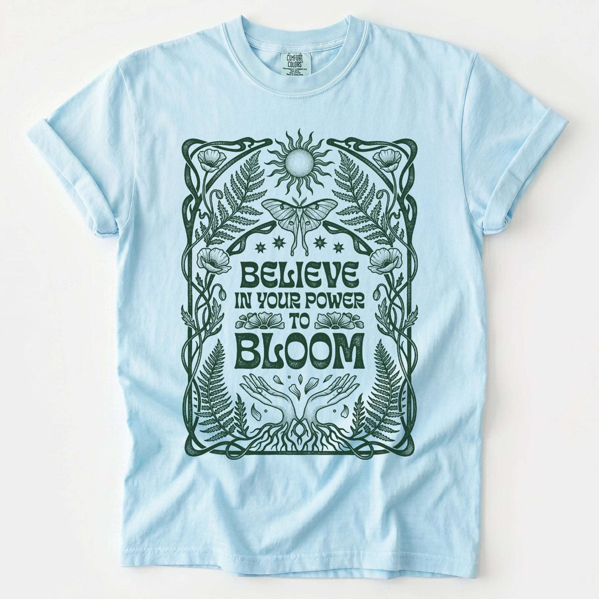 Believe In Your Power Vintage Washed T-Shirt