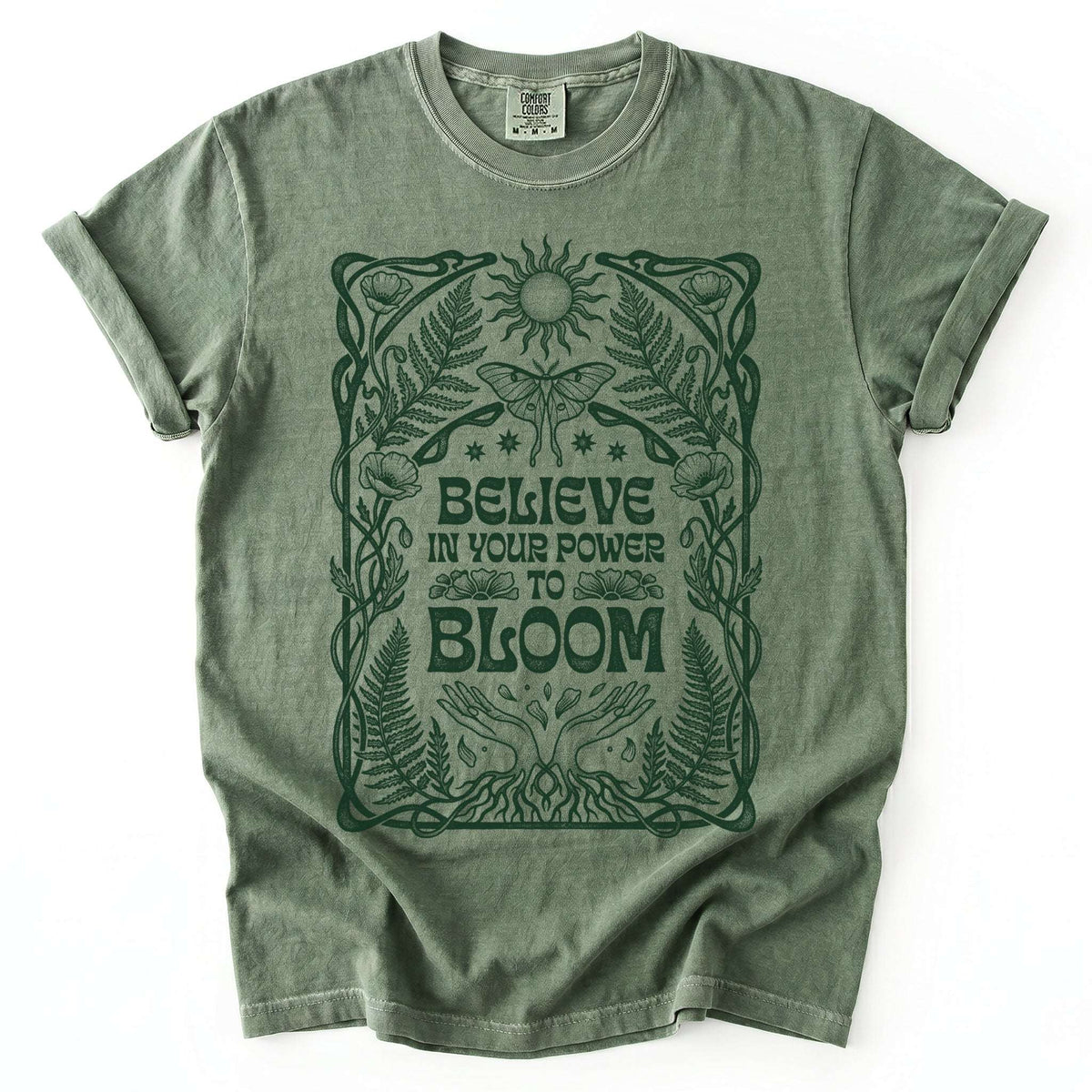 Believe In Your Power Vintage Washed T-Shirt