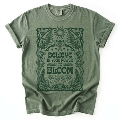 Believe In Your Power Vintage Washed T-Shirt