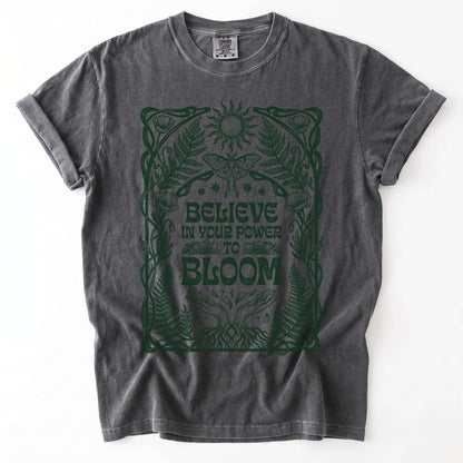 Believe In Your Power Vintage Washed T-Shirt