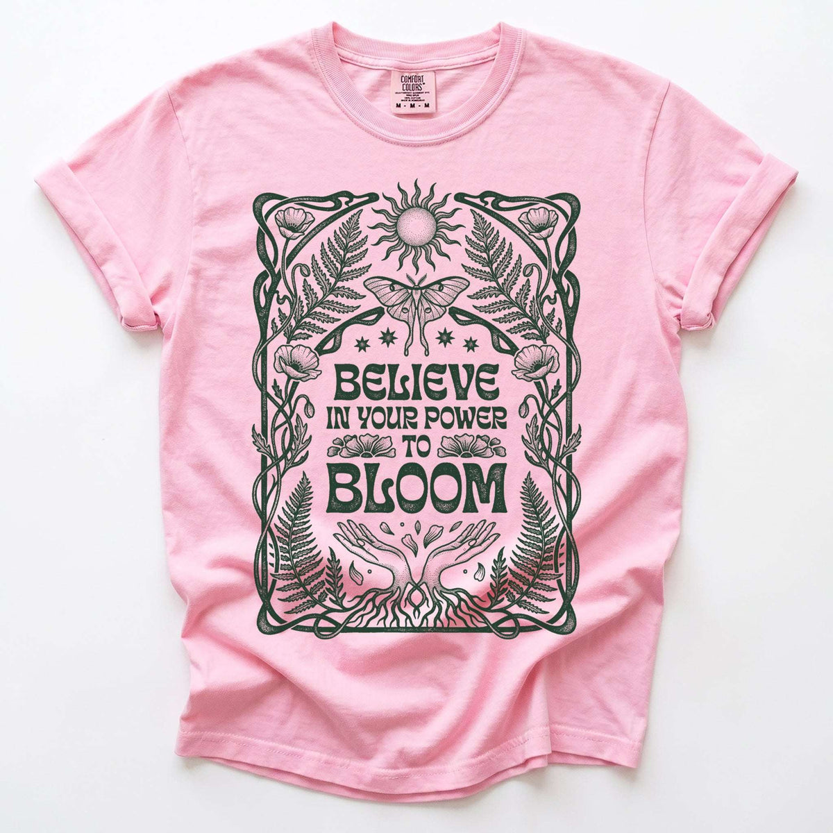 Believe In Your Power Vintage Washed T-Shirt