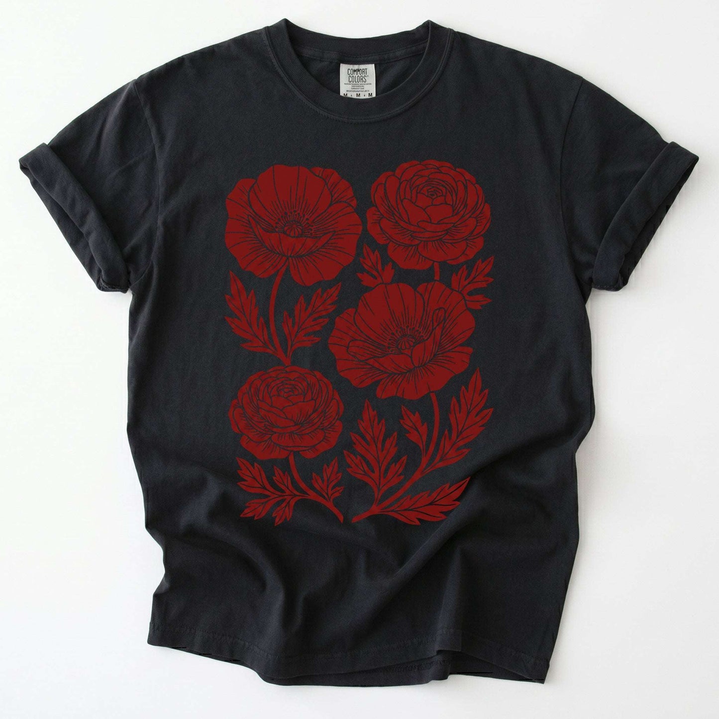 Botanical Blooms Vintage Washed T-Shirt