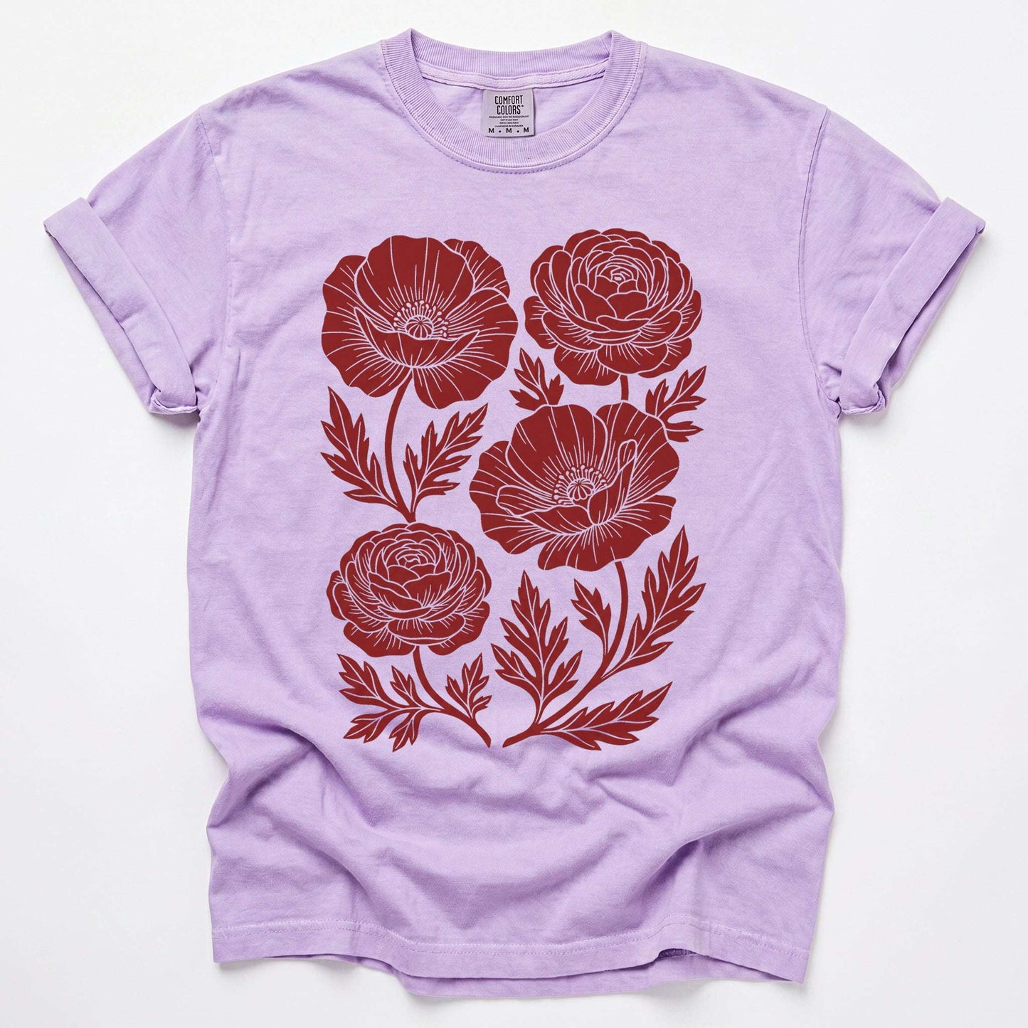 Botanical Blooms Vintage Washed T-Shirt