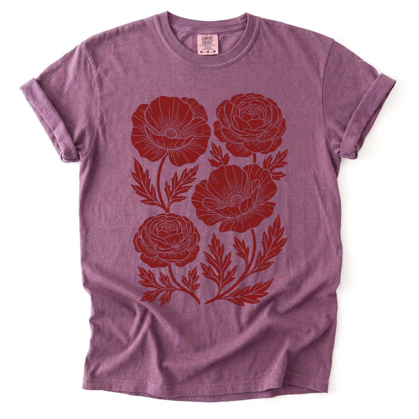 Botanical Blooms Vintage Washed T-Shirt