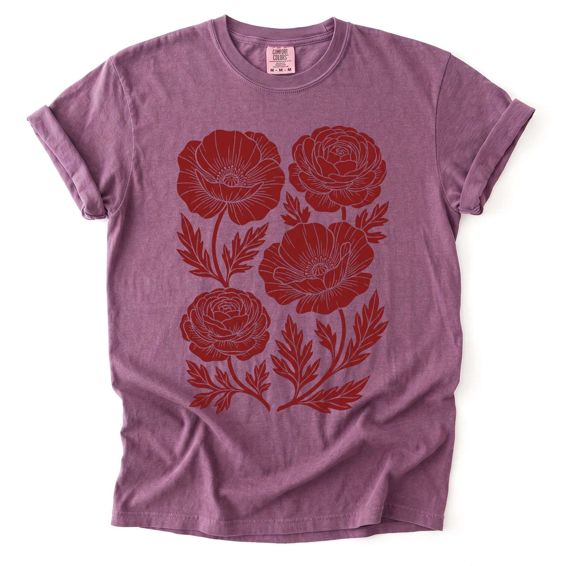 Botanical Blooms Vintage Washed T-Shirt