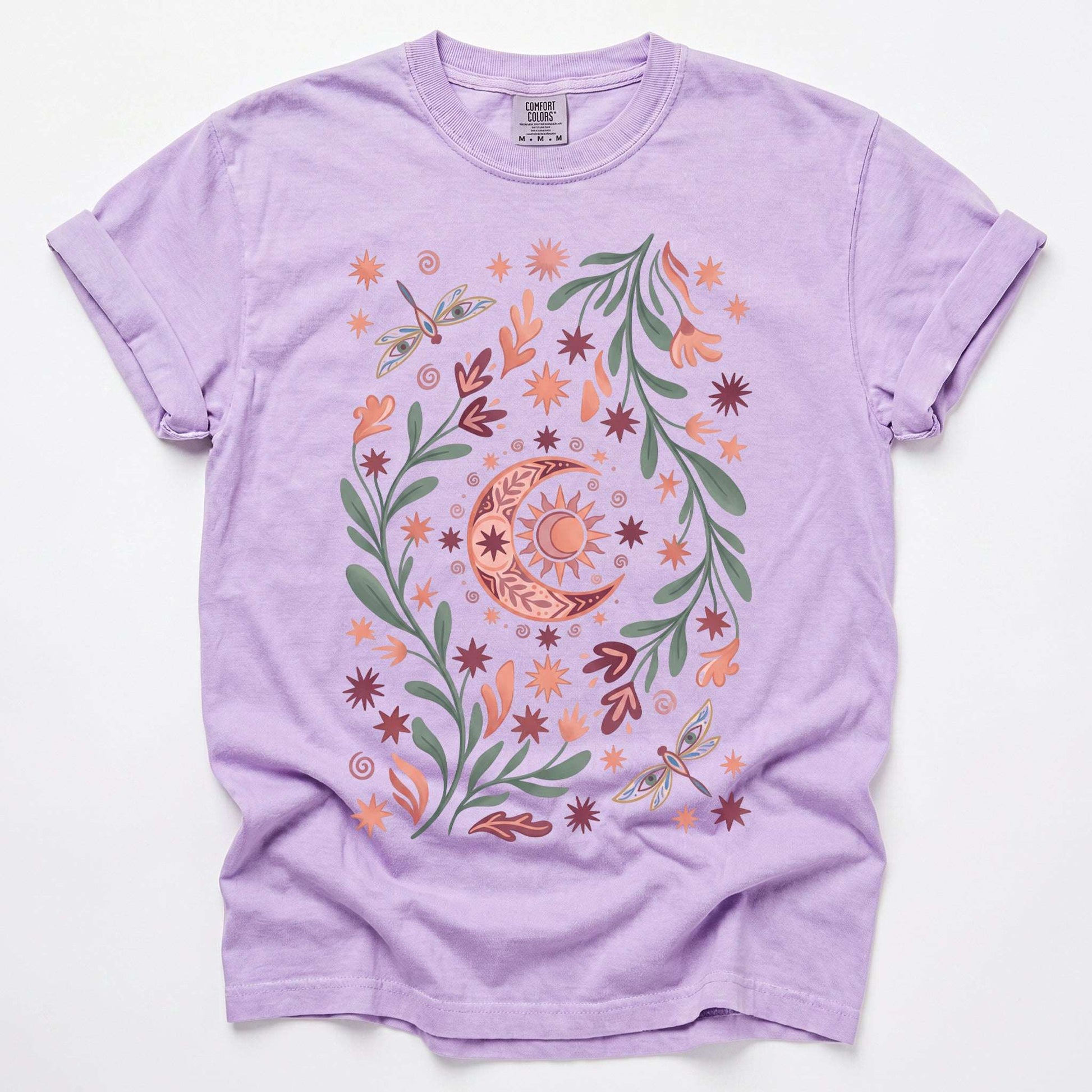 Botanical Dreamscape Vintage Washed T-Shirt