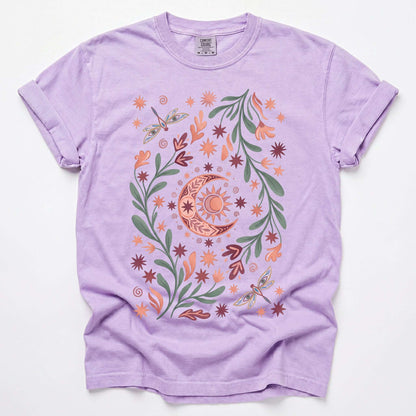 Botanical Dreamscape Vintage Washed T-Shirt