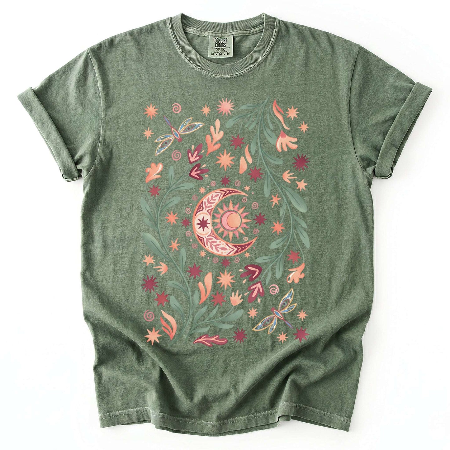 Botanical Dreamscape Vintage Washed T-Shirt