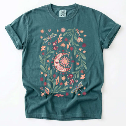 Botanical Dreamscape Vintage Washed T-Shirt