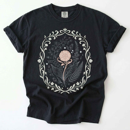 Botanical Frame Vintage Washed T-Shirt