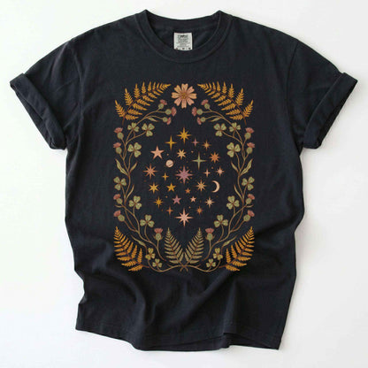 Botanical Starburst Vintage Washed T-Shirt