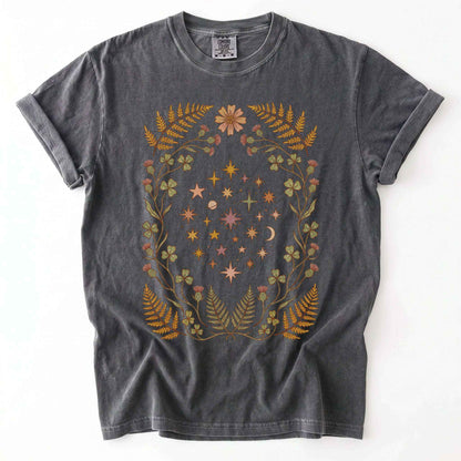 Botanical Starburst Vintage Washed T-Shirt