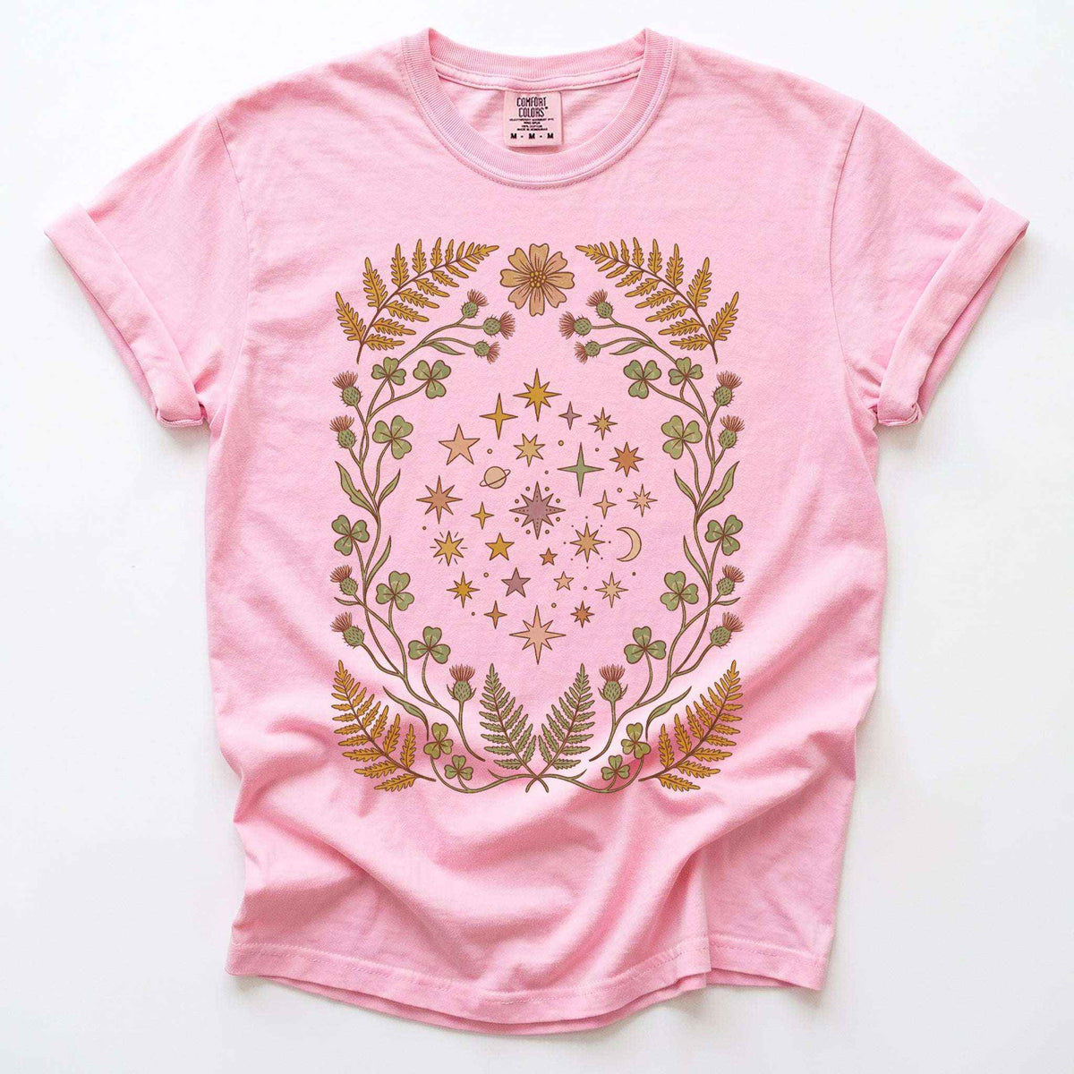 Botanical Starburst Vintage Washed T-Shirt