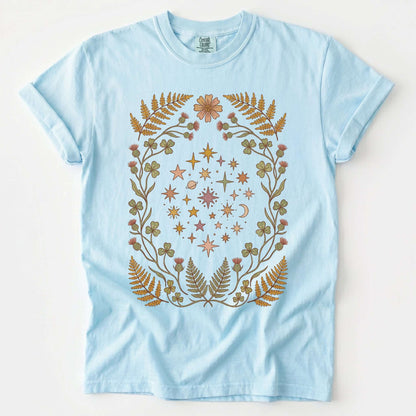 Botanical Starburst Vintage Washed T-Shirt