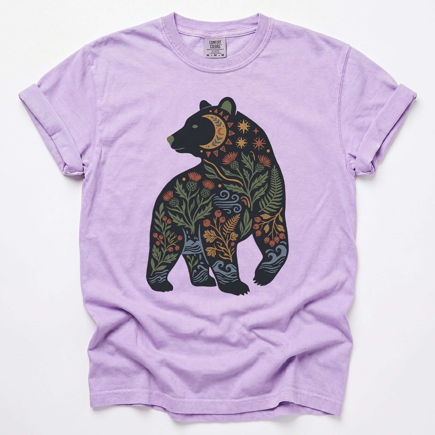 Celestial Bear Vintage Washed T-Shirt