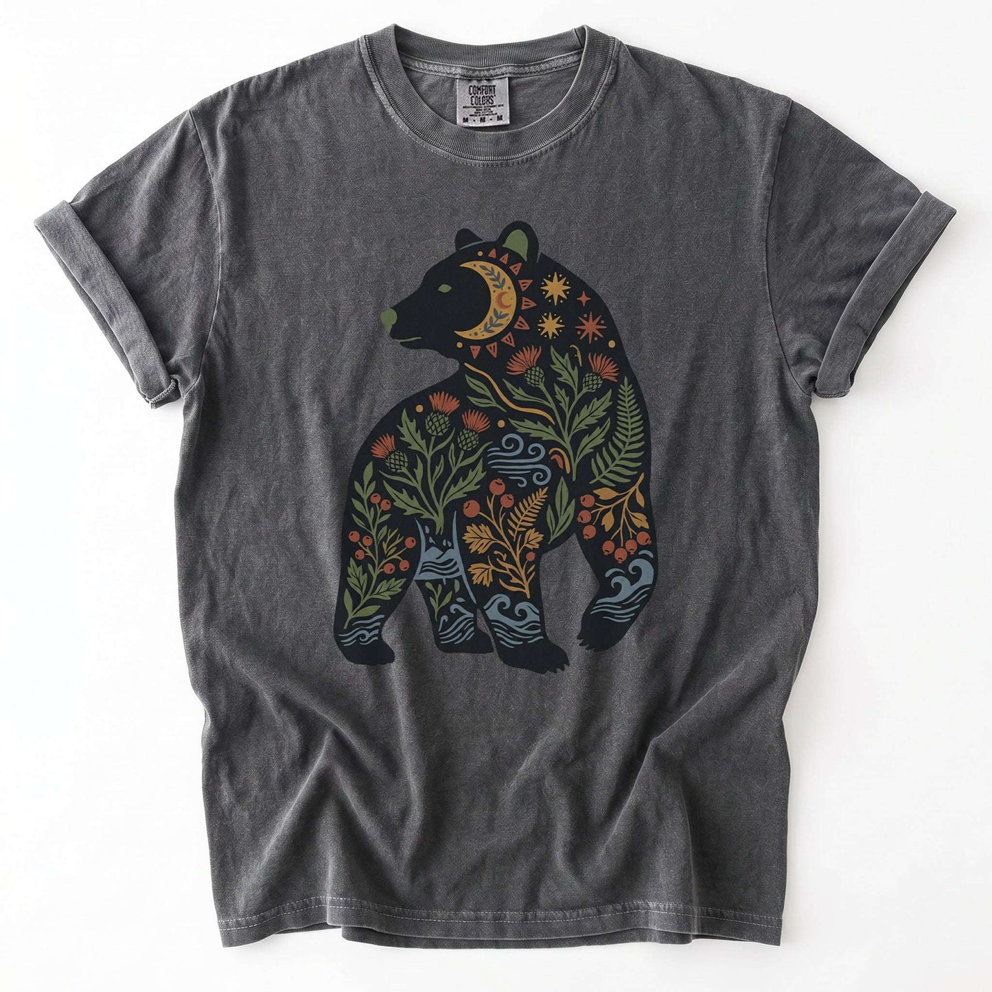 Celestial Bear Vintage Washed T-Shirt