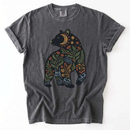 Celestial Bear Vintage Washed T-Shirt