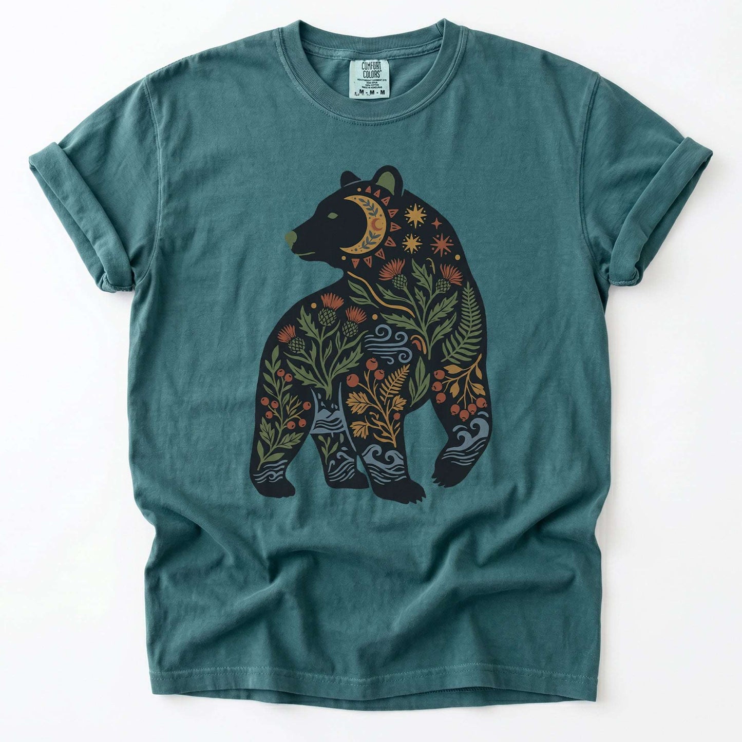 Celestial Bear Vintage Washed T-Shirt