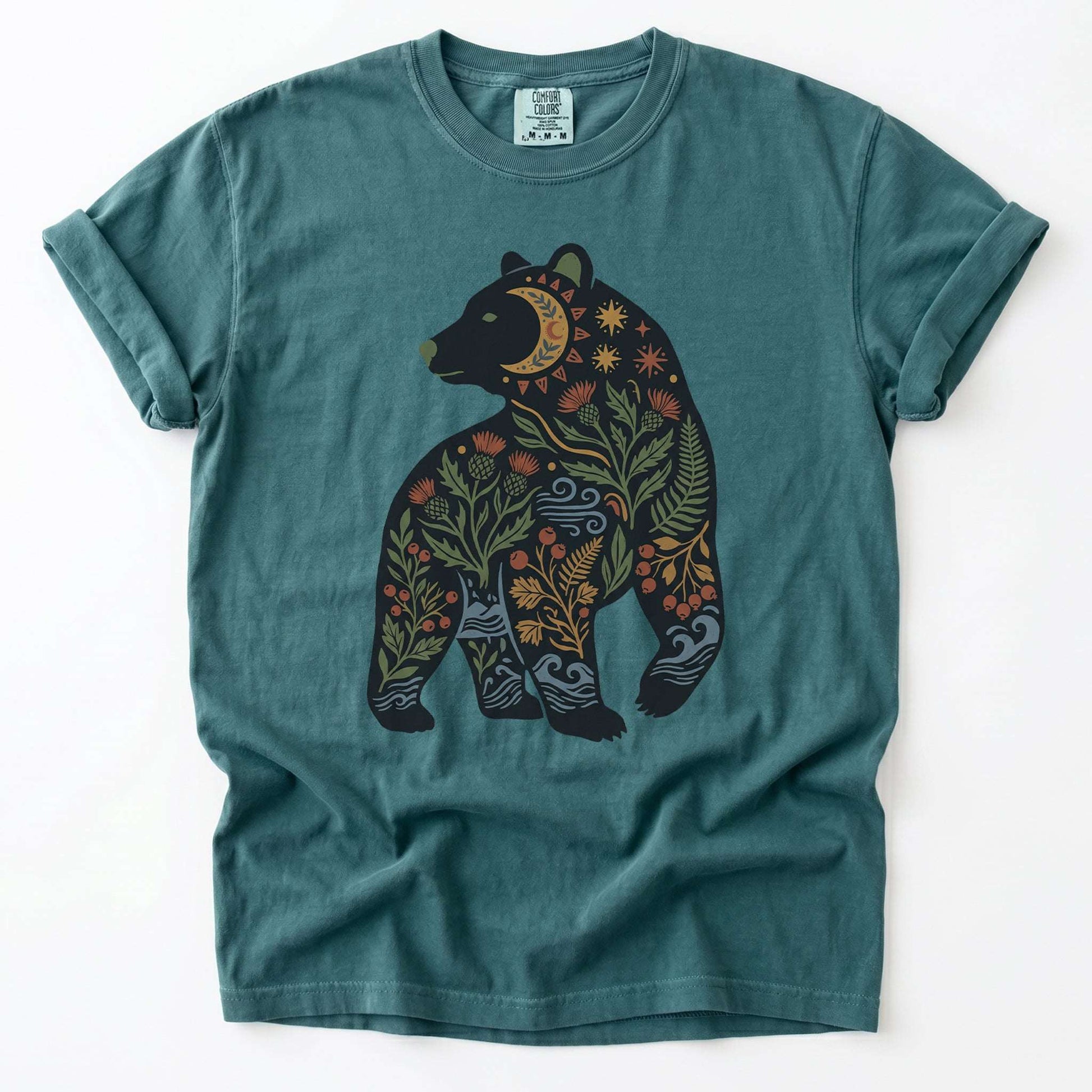 Celestial Bear Vintage Washed T-Shirt