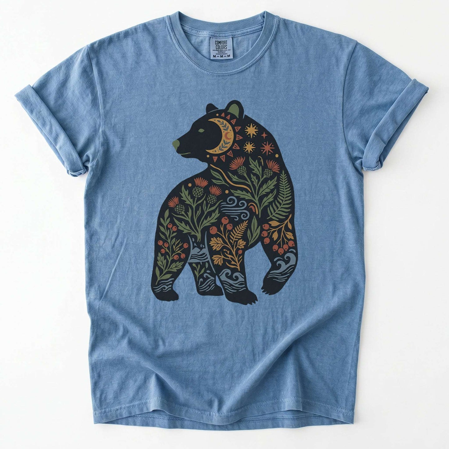 Celestial Bear Vintage Washed T-Shirt