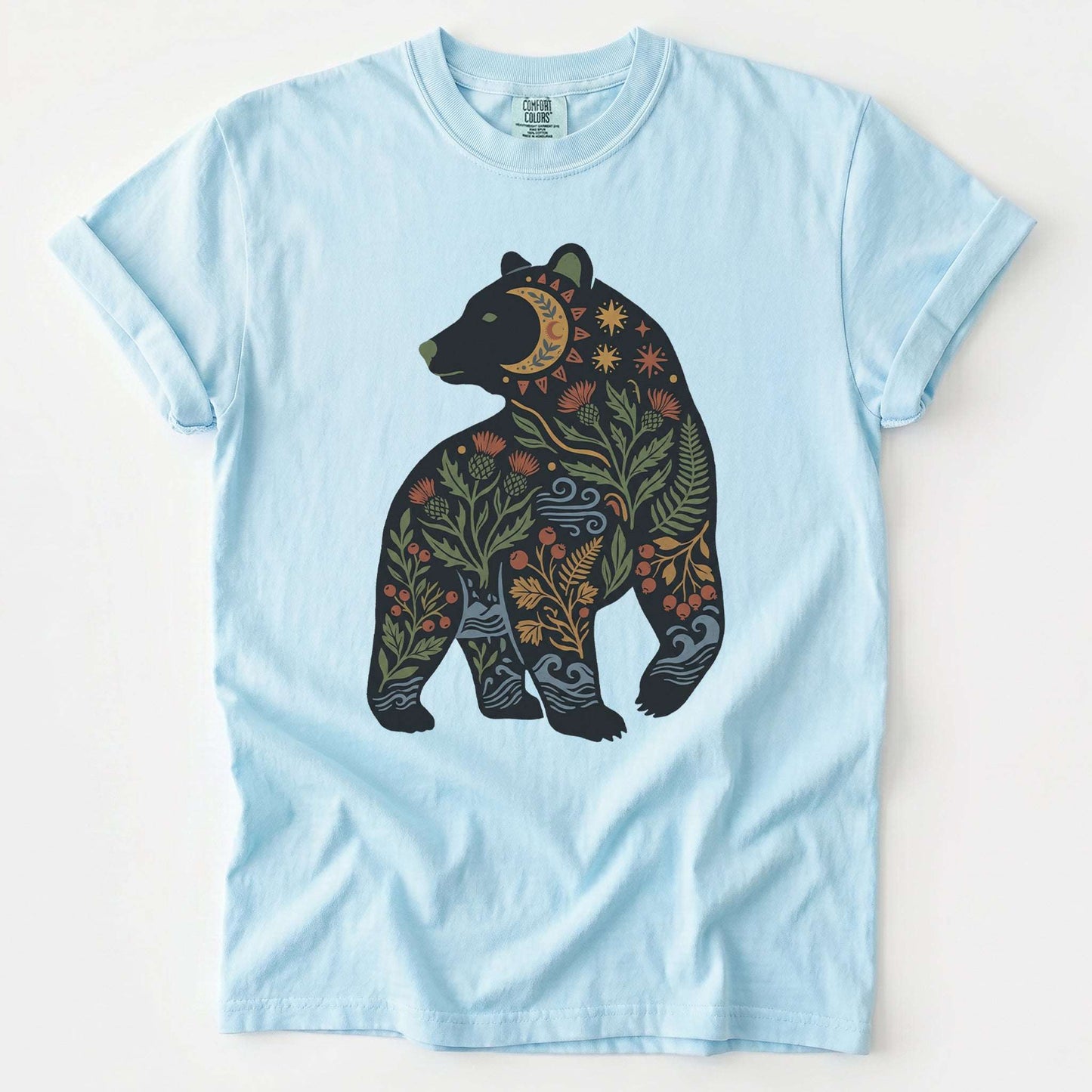 Celestial Bear Vintage Washed T-Shirt
