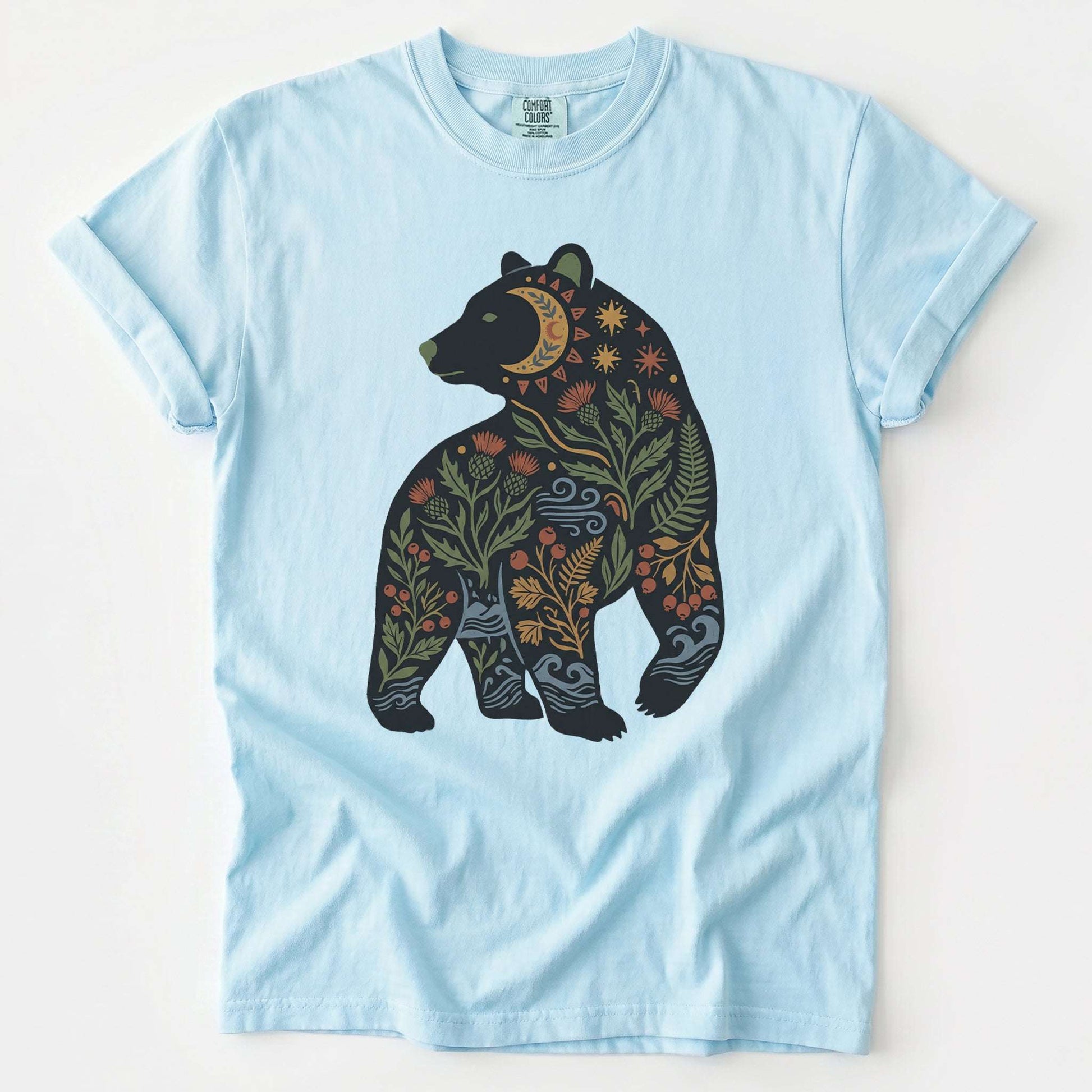 Celestial Bear Vintage Washed T-Shirt
