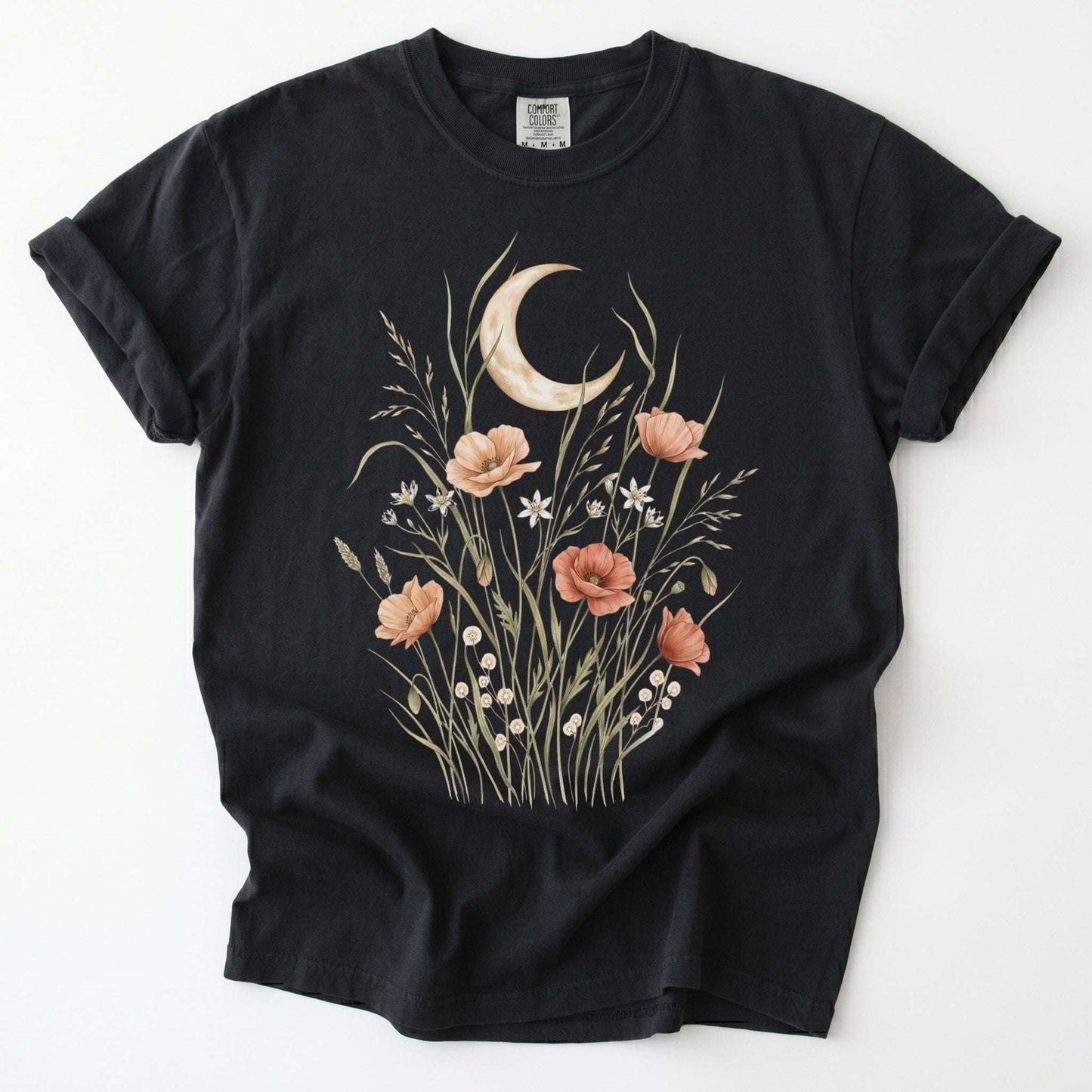 Celestial Wildflowers Vintage Washed T-Shirt