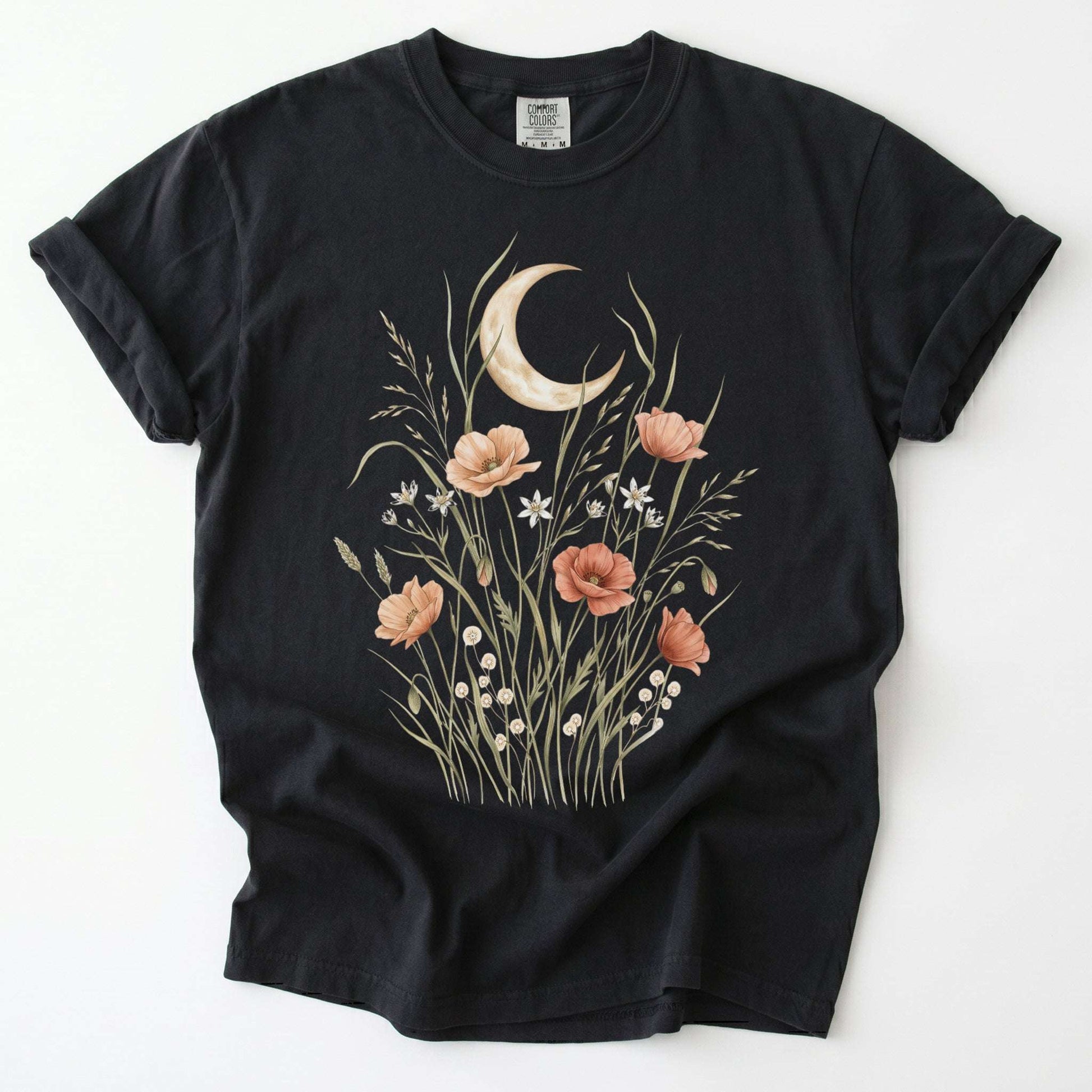 Celestial Wildflowers Vintage Washed T-Shirt