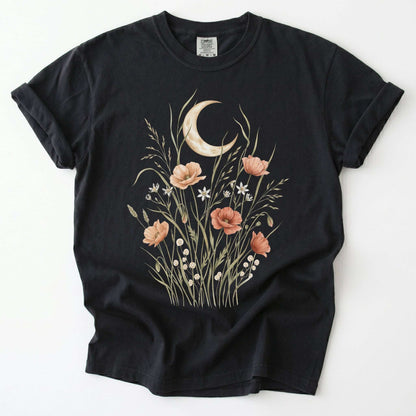 Celestial Wildflowers Vintage Washed T-Shirt