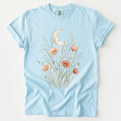 Celestial Wildflowers Vintage Washed T-Shirt