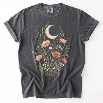 Celestial Wildflowers Vintage Washed T-Shirt